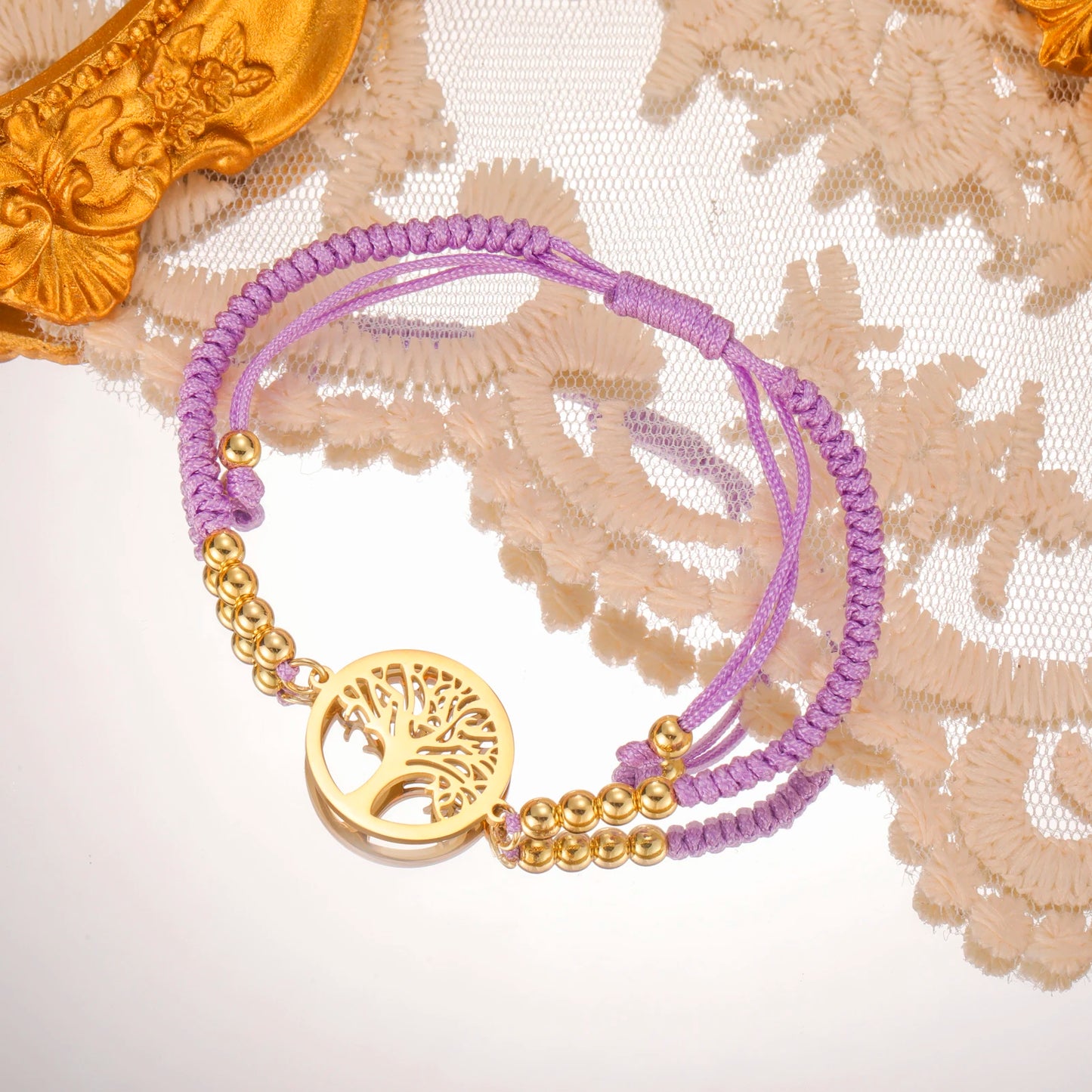 Edelstahl-Armband mit Lebensbaum-Anhänger – Klassischer Schmuck für Damen und Herren