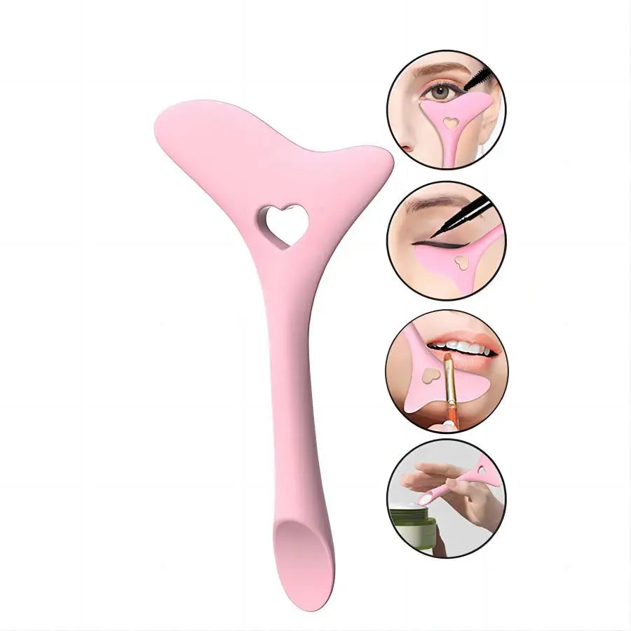 Multifunktionale Eyeliner- & Lippen-Schablone