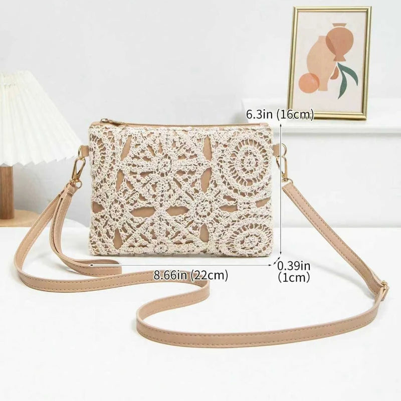 Hochwertige Damenmode Umhängetasche Trend exquisite Nischen Umhängetasche Reißverschluss Öffnungsmethode Pendler Damentasche