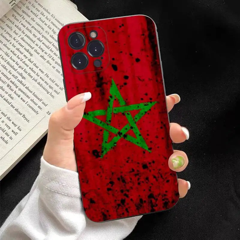 iPhone Silikonhülle mit Marokko-Design