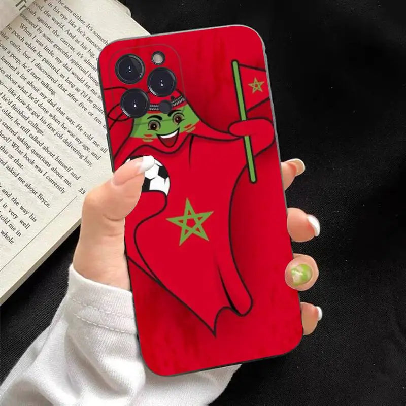 iPhone Silikonhülle mit Marokko-Design