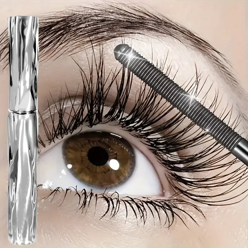 Stahlrohr-Mascara – Wasserfest, Spiralbürste, Verlängernd & Volumengebend