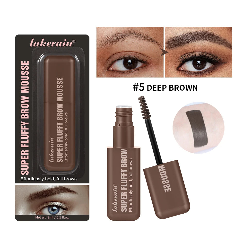 Superfluff Volumizing Brow Mousse Tint – Getöntes Augenbrauengel, Wasserfest & Langlebig