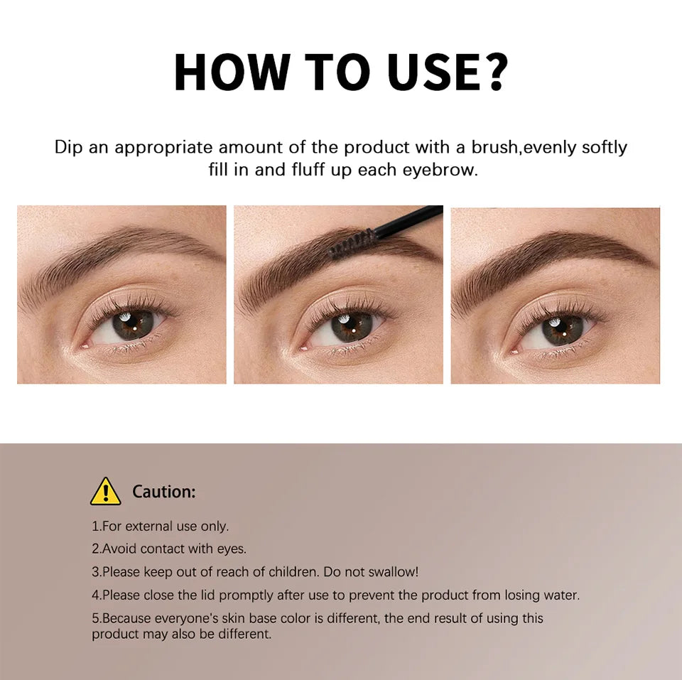 Superfluff Volumizing Brow Mousse Tint – Getöntes Augenbrauengel, Wasserfest & Langlebig