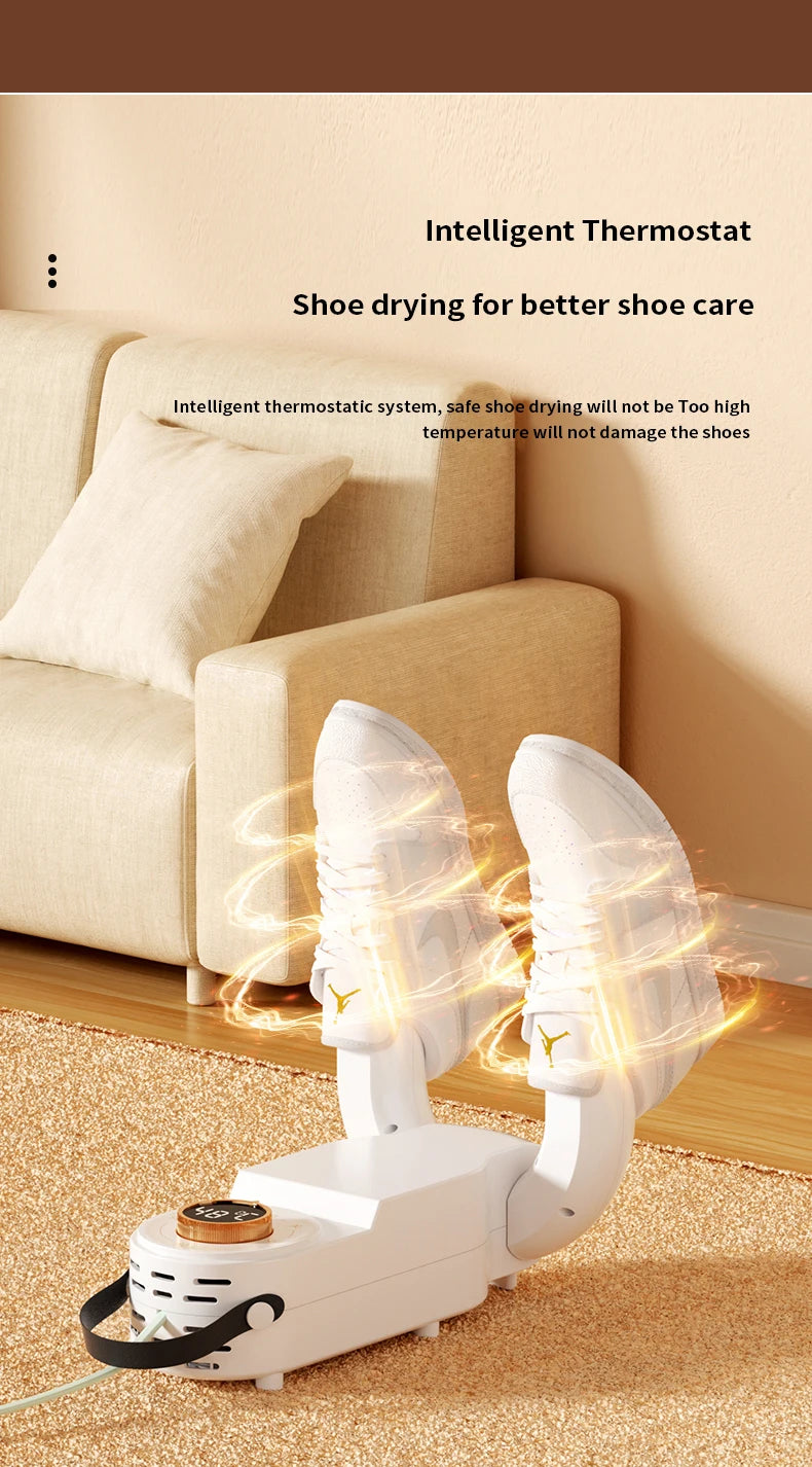 DryPro Flex: Elektrischer Schuhtrockner, Stiefelwärmer