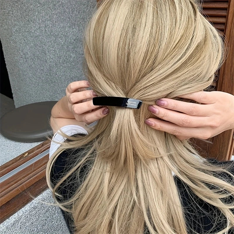Acetat-Haarspange, elegante Haarklammer, bunte geometrische Haarspangen, Haarnadel für Damen, Haarschmuck