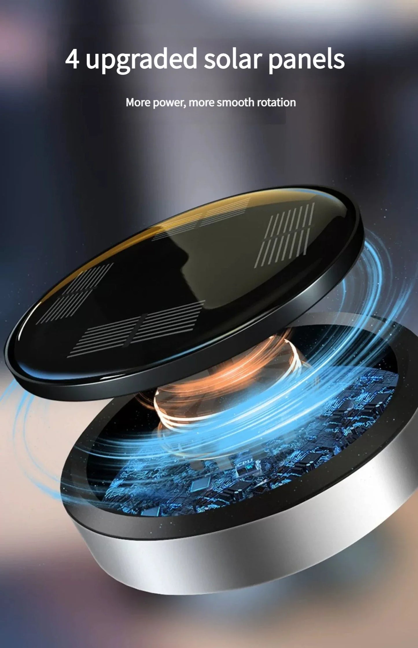 Hubschrauber Styling Solar Auto LufterfrischerDekorative Aromatherapie Auto Innenzubehör Propeller Rotary Parfüm Diffusor