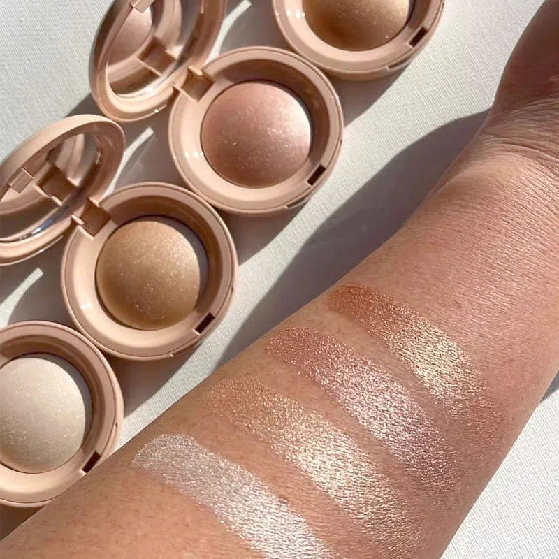 Seltener Schönheitspuder-Highlighter, Rouge, Wasser, Licht, Schimmer, wasserdicht, langlebig, Gesichtsbeleuchtung, Aufhellung des Liquid-Highlighters