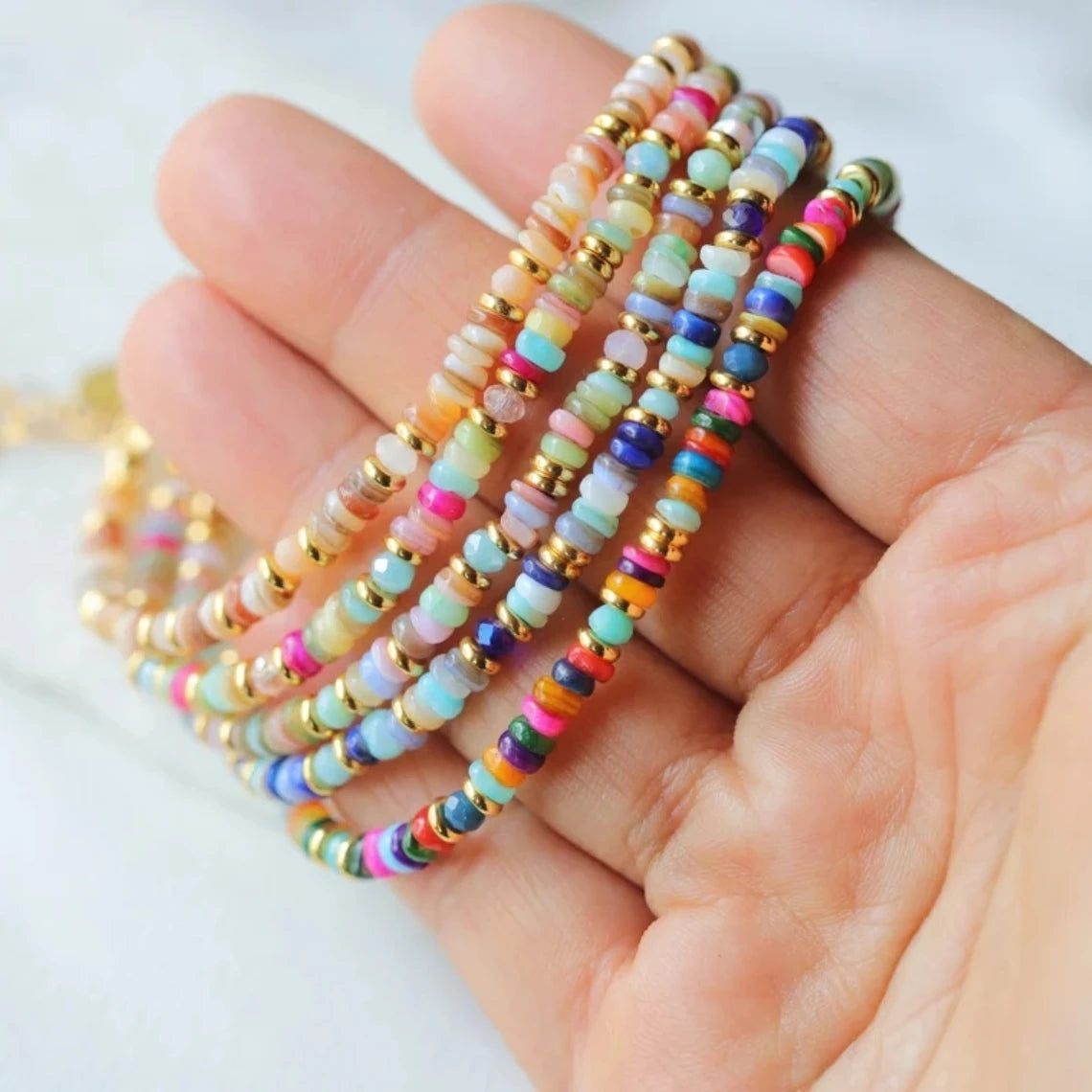 KKBEAD Boho Armband Frauen Y2k Schmuck Böhmischen Armbänder Geschenk Bunte Shell DIs Perlen Sommer Strand Pulseras Mujer