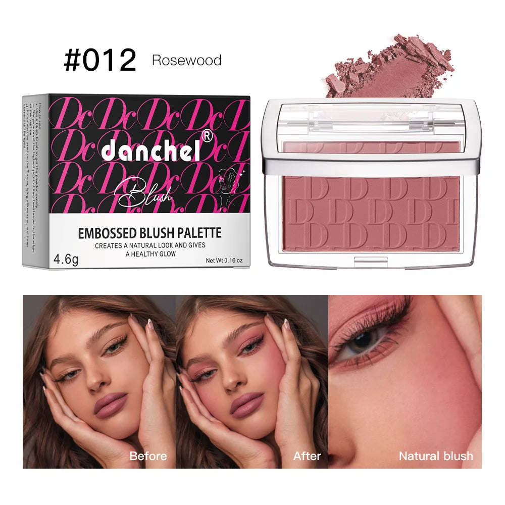 Gesichtsrouge, matt, natürlich, Wangentönung, erhellt das Gesicht, rosa, rot, Gesichtskonturierung, Kosmetik, Rouge, Puder, weiches weibliches Make-up
