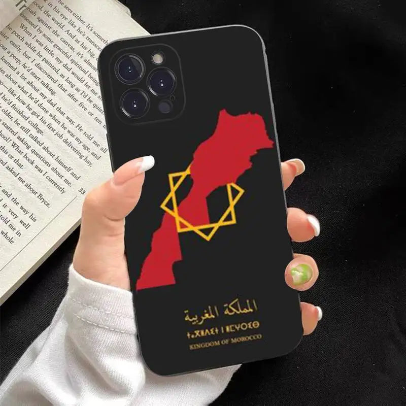 iPhone Silikonhülle mit Marokko-Design