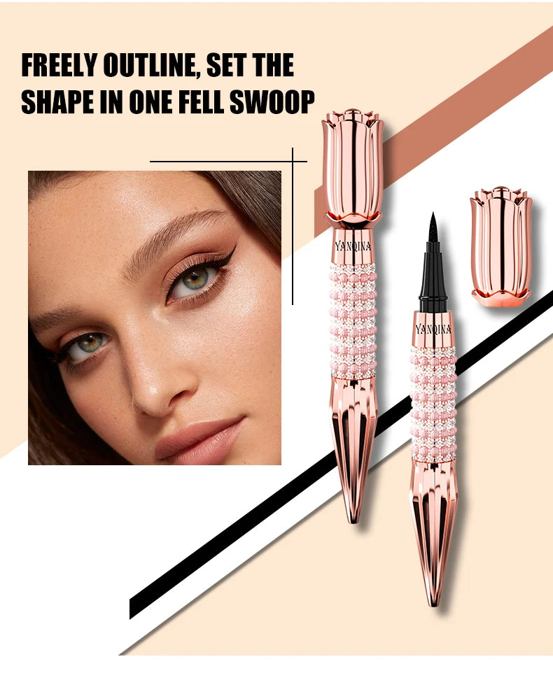 Präzisions-Liquid Eyeliner – Schwarz, langlebig & wasserfest