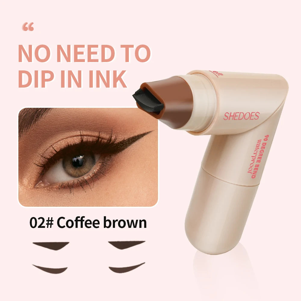 1PC Eyeliner-Stift wasserfest, schnell trocknend, langlebig, glatt und leicht zu färben, natürliches Augen-Make-up erstellen