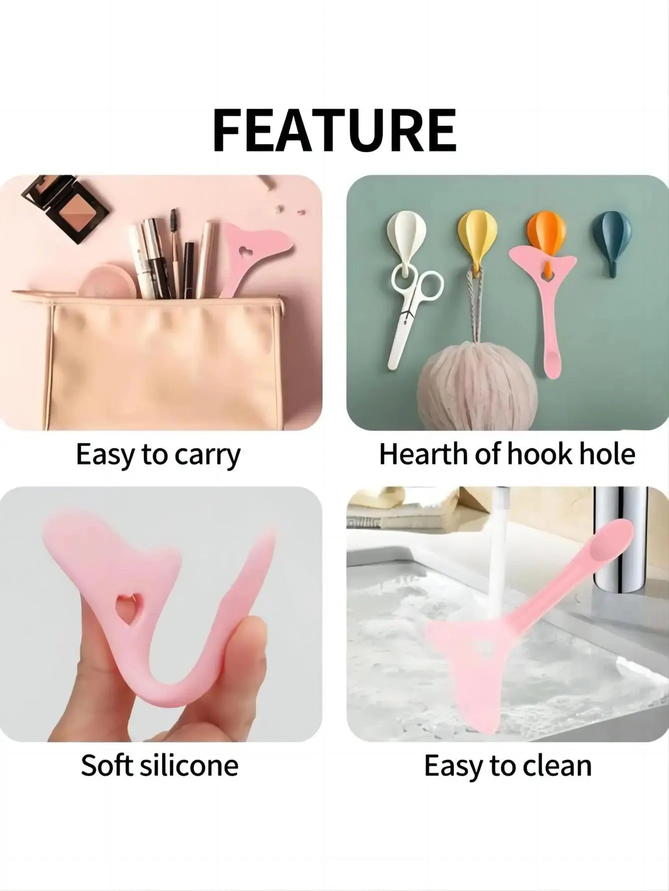 Multifunktionale Eyeliner- & Lippen-Schablone