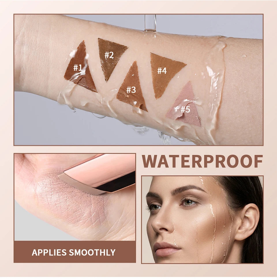 Konturstift Bronzing-Creme Bronzer-Stift Sofortige Konturierung Dunkle Augenringe Gesichtskontur Gesichts-Foundation Make-up