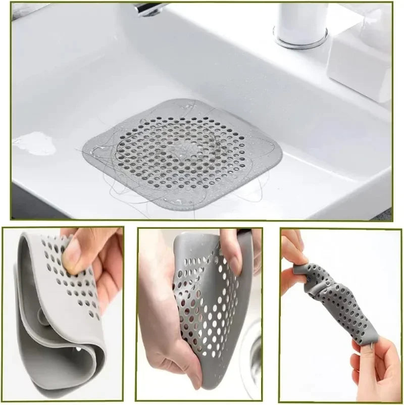 Stecker Stopper Küche Kanalisation Silikon Badezimmer Boden Badewanne WaterFilter Wohnaccessoires Duschablauf Haarfänger Waschbecken Sieb