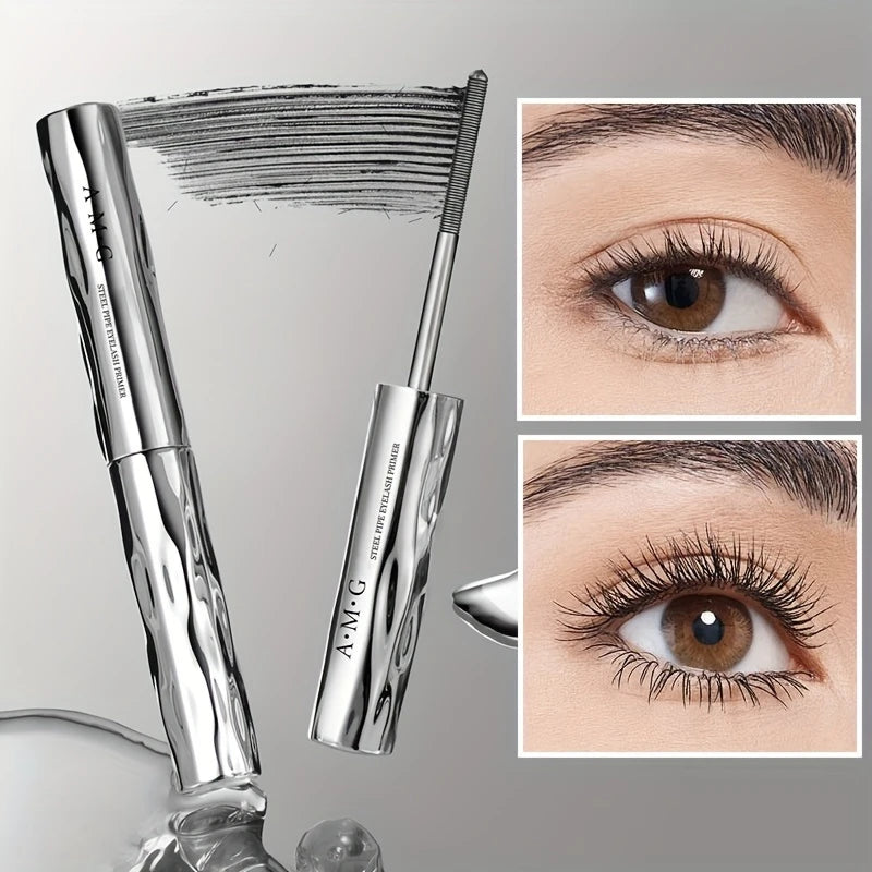 Stahlrohr-Mascara – Wasserfest, Spiralbürste, Verlängernd & Volumengebend