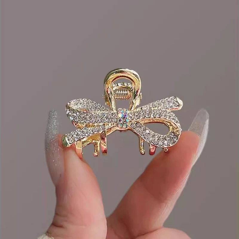 Neue Mode Legierung Strass Greif Clip Glänzende Strass Pferdeschwanz Clip Haarnadel Für Mädchen Frauen Kopfschmuck Schmuck Dekoration